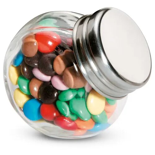 Chocolade in glazen potje Chocky multicolour