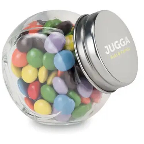 Chocolade in glazen potje Chocky multicolour