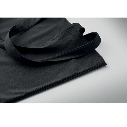 Corduroy boodschappentas Cordy b zwart