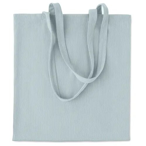 Corduroy boodschappentas Cordy b babyblauw