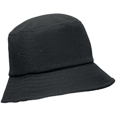 Corduroy vissershoed Scoop zwart