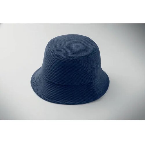 Corduroy vissershoed Scoop blauw