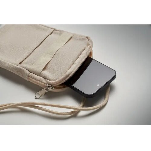Cross body smartphone tas Mobibolsa beige