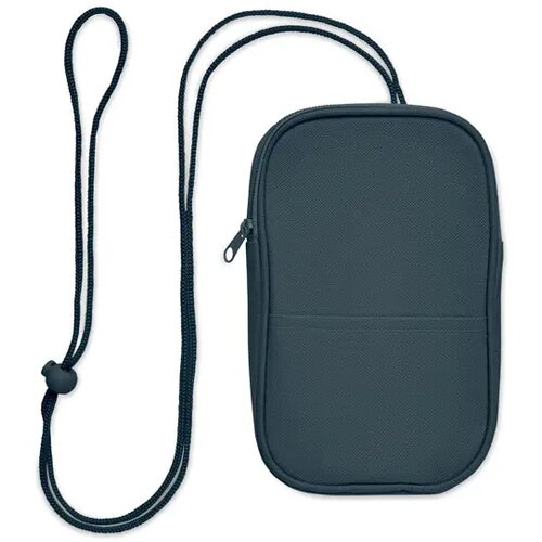 Crossbody reistas rpet Korovin pouch blauw