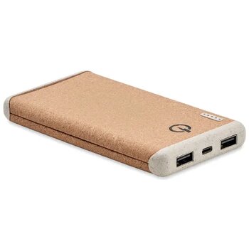 Draadloze 10000 mah powerbank Ralia beige