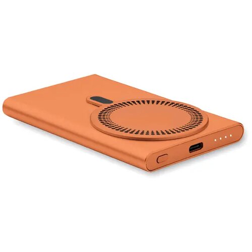 Draadloze oplader powerbank Pawtt oranje