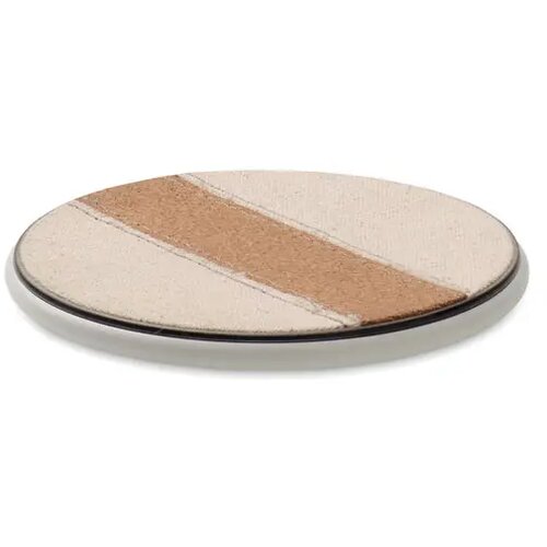 Draadloze oplader van kurk 15w Cortless wit