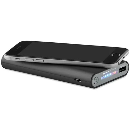 Draadloze powerbank 8000mah Vigor zwart