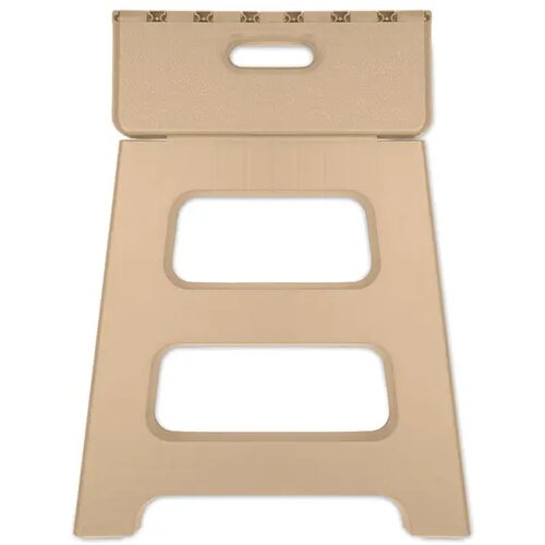 Draagbaar opvouwbaar krukje Jak beige