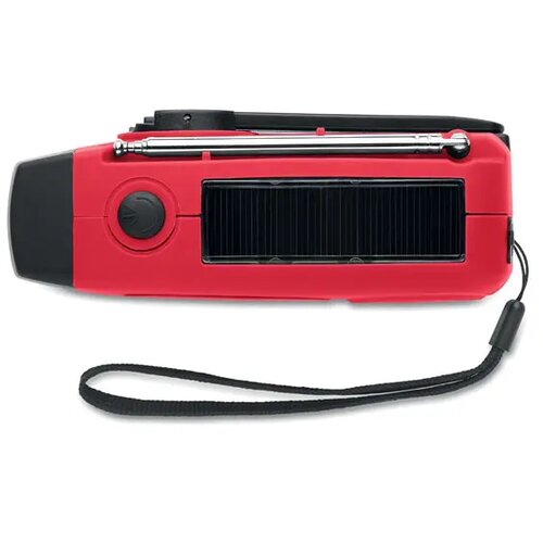 Draagbare radio met led lamp mo2746- Onda rood