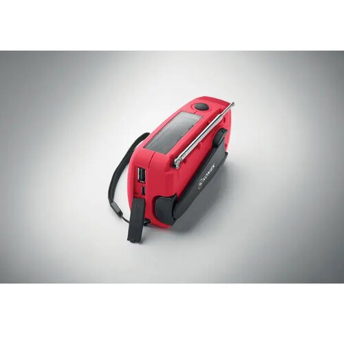Draagbare radio met led lamp mo2746- Onda rood