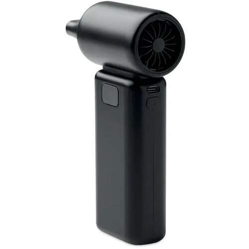 Draagbare turboventilator Techmate bamboo zwart