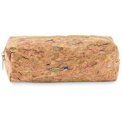 Etui van gekleurd kurk Corchaso beige