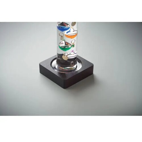 Galileo thermometer glas 28cm Gali transparant
