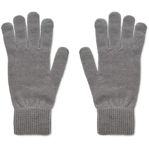 Gebreide handschoenen van rpet Handnit steengrijs
