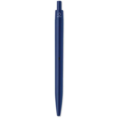 Gerecycled abs balpen Ampla blauw