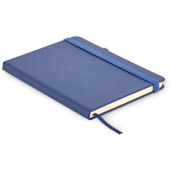 Gerecycled pu a5 notitieboek Arpu blauw Gerecycled pu a5 notitieboek Arpu blauw