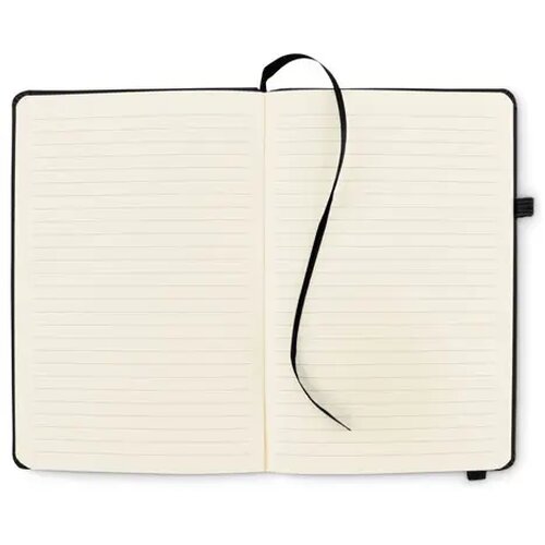 Gerecycled pu a5 notitieboek Arpu zwart