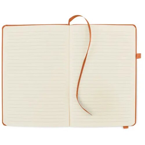 Gerecycled pu a5 notitieboek Arpu oranje