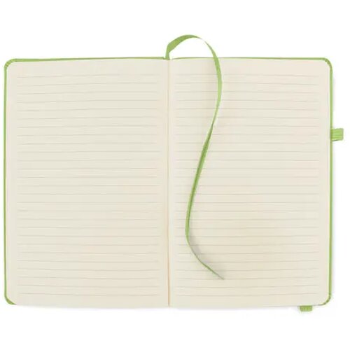 Gerecycled pu a5 notitieboek Arpu limoen