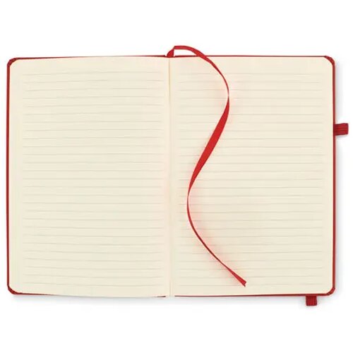 Gerecycled pu a5 notitieboek Arpu rood