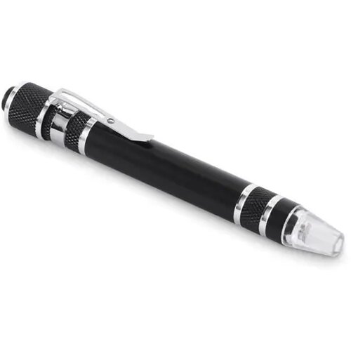 Gerecycleerde multi tool pen Tubular zwart