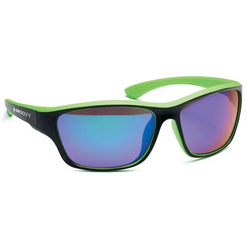 Gespiegelde sportzonnebril uv40 Yuma limoen