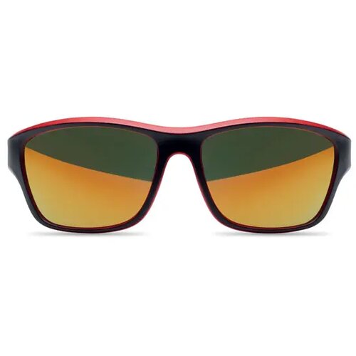 Gespiegelde sportzonnebril uv40 Yuma rood