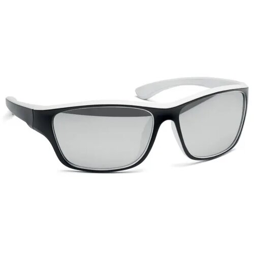 Gespiegelde sportzonnebril uv40 Yuma wit