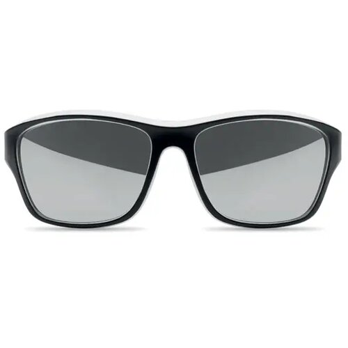 Gespiegelde sportzonnebril uv40 Yuma wit