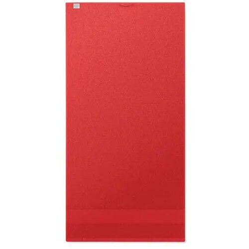 Handdoek organisch 100x50 Terry rood