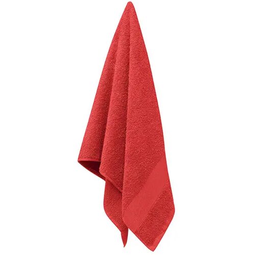 Handdoek organisch 100x50 Terry rood