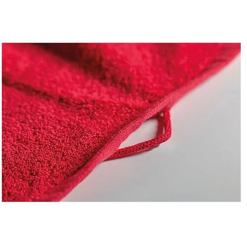 Handdoek organisch 100x50 Terry rood