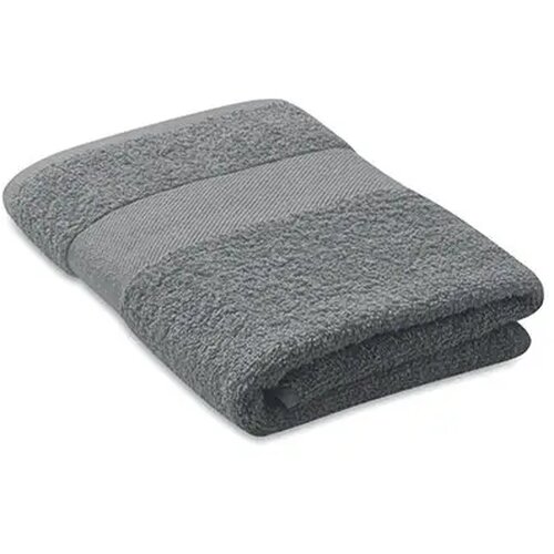 Handdoek organisch 100x50 Terry grijs