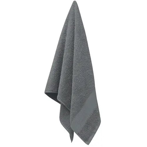 Handdoek organisch 100x50 Terry grijs