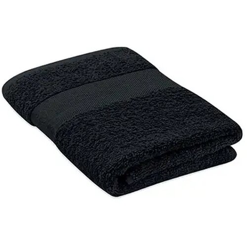 Handdoek organisch 100x50 Terry zwart