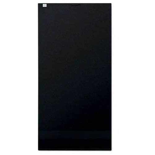 Handdoek organisch 100x50 Terry zwart