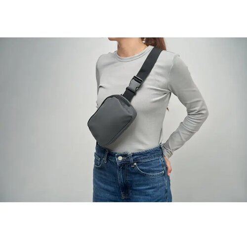 Heuptas van 210d polyester Korovin waist steengrijs