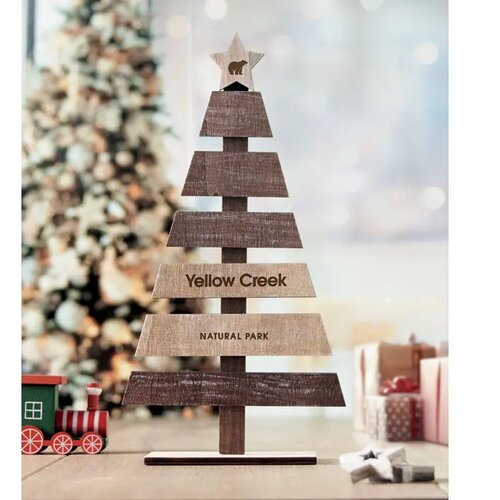 Houten kerstboom Puinen hout