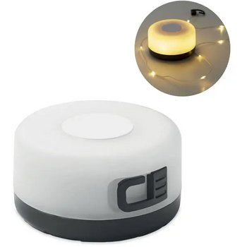 Intrekbare led-lichtslinger 8m Brillo zwart