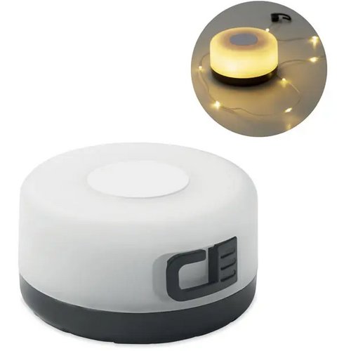 Intrekbare led-lichtslinger 8m Brillo zwart