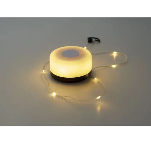 Intrekbare led-lichtslinger Brillo Zwart