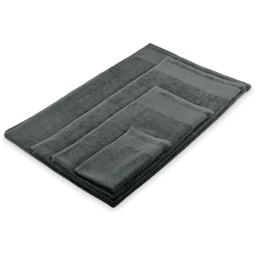 Katoenen badhanddoek Island 100 steengrijs