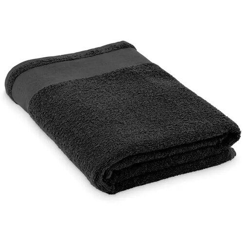 Katoenen badhanddoek Island 100 zwart