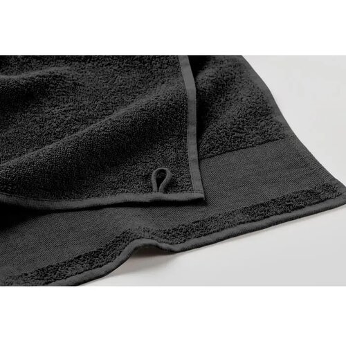 Katoenen badhanddoek Island 100 zwart
