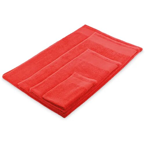Katoenen badhanddoek Island 100 rood
