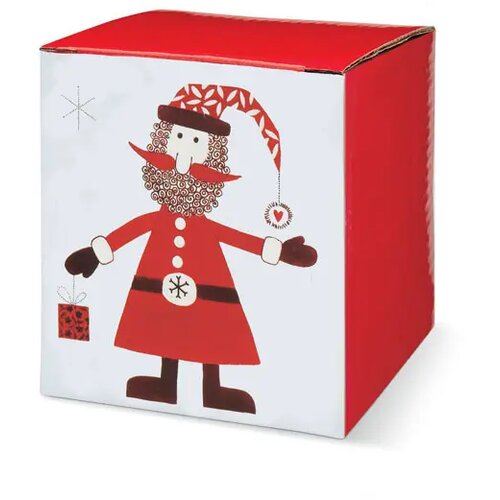 Kerstmok met lepel Claus Veelkleurig 250 ml