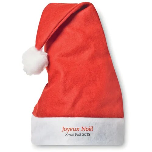 Kerstmuts Bono rood