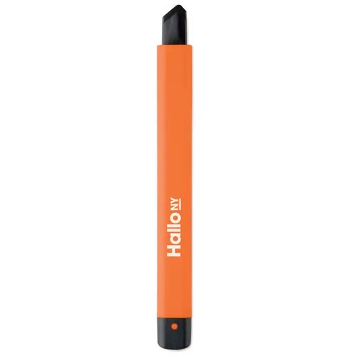 Klein intrekbaar afbreekmes Blade oranje