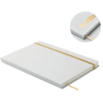 Kleur onthullend a5 notitieboek Route white goud Kleur onthullend a5 notitieboek Route white goud